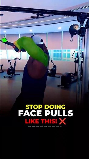 STOP Doing Face Pulls Like This! ❌