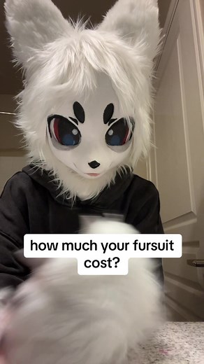 he was pretty cheap lol #furryfandom #fursuit #kemono #furryedit