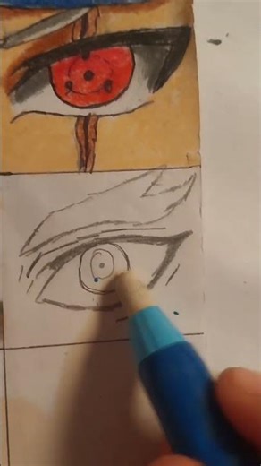 rengoku eye drawing 🔥/ Demon slayer