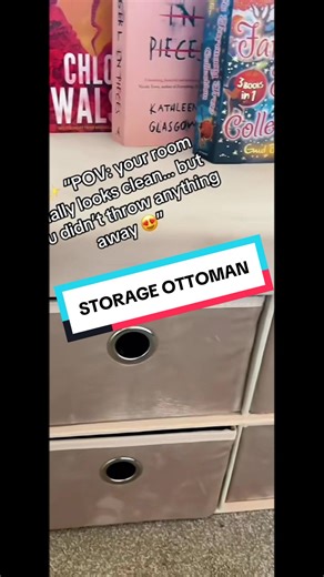 ✨ STORAGE OTTOMAN WITH 6 OR 4 DRAWERS – THE CLUTTER FIX YOUR SMALL SPACE NEEDS 🏡🔥 WHY is there stuff everywhere… but nowhere to put it?! 😩📦 If you live in a small bedroom, flat, or uni space and hate clutter with a passion — this is your dream piece of furniture. ⸻ 🗄️ 6 Drawer Storage Ottoman – Maximum Organisation Mode For the neat freaks who need EVERYTHING in its place 👀✨ ✔️ 6 spacious drawers for serious storage ✔️ Hidden storage that keeps your room looking clean ✔️ Perfect for clothe