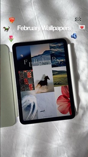 February wallpapers are here 🐎💗 30+ free iPad wallpapers. Check your inbox or spam 💌
