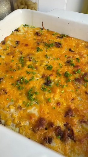 Delicious Loaded Corn Casserole Recipe for Thanksgiving Dinner