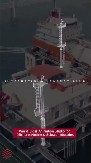 How Do Marine Gas Loading Arms Work? | Offshore Animation