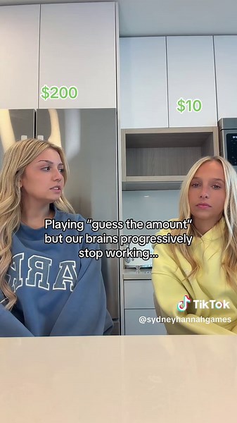 Playing “Guess the Amount” — Funny Progressive Brain Fails ( $10 → $200 )