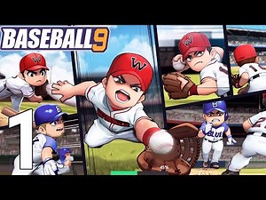 BASEBALL 9 Gameplay Walkthrough Part 1 - Tutorial [iOS/Android Games]