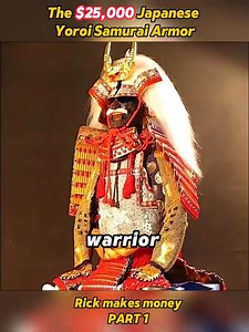 The $25,000 Japanese Yoroi Samurai Armor#pawnstars #collection #starwars #historychannel #armor | ajw1firh88