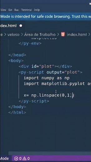 Como fazer Gráfico Python no html ?