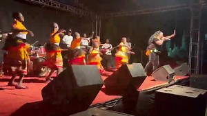 It was a great moment last week to perform with these young Queens From Kiyeebe ku kaalo. big up to Kula culture troupe 👏🏻👏🏻. | Irene Namatovu