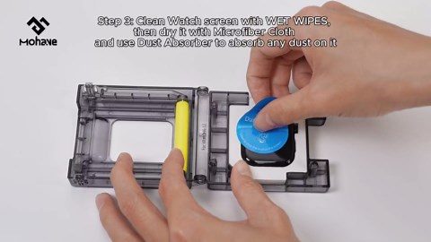 MOHAVE 4 Pack Screen Protector for Apple Watch Series 11/10 42mm [Auto Alignment] Soft Hybrid Material [Dust Removal] 24h Self Healing iWatch Film