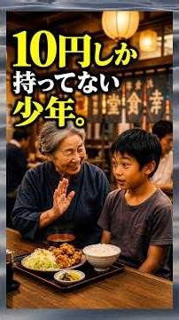 「10円しかないなら帰れ！」と怒鳴られた少年がいた‥ #朗読