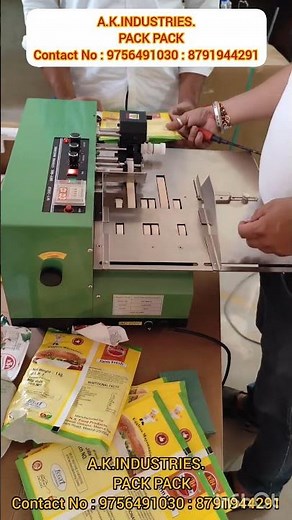 Semi Automatic - Ms Body - My380F - Solid dry ink Roller Batch coding machine.#batchcoding