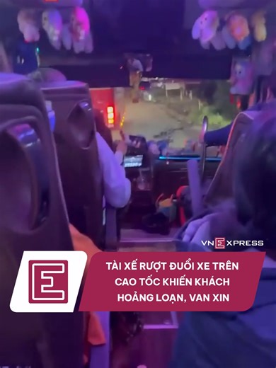 Tài xế xe khách lạng lách gây hoảng loạn trên cao tốc