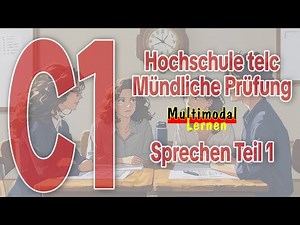 Simulation telc C1 Hochschule Sprechen Teil 1a und 1b I Welche Bedeutung haben Bibliotheken?
