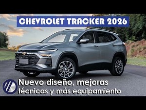 New 2026 Chevrolet Tracker | Prices, trim levels, equipment, engine, and all the features