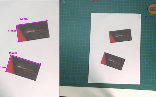 使用OpenCV实时测量物体的尺寸 _ 附源码和素材