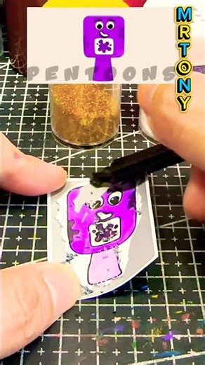 SPRUNKI OC: SPLAT! (from Wonderblocks) phase 1 with scratch-off stickers #sprunki #scratchofflabel