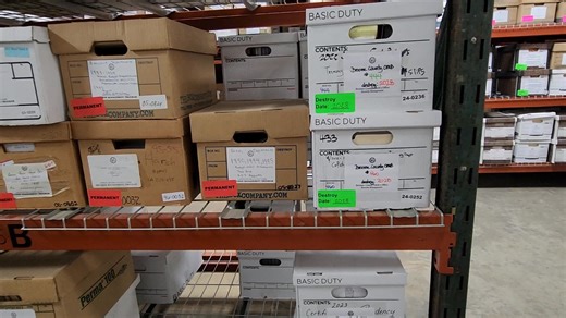 FOR THE RECORDS: A stroll through the complex where thousands of historic local government documents are stored. Watch the video and read this WNBF News story: https://wnbf.com/broome-records-storage-complex/ | News Radio 1290 WNBF