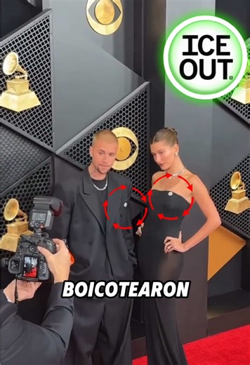 ¡Fuera ICE! El mensaje de las estrellas. 🔥#Grammys #FueraICE #Activismo #BadBunny #BeckyG