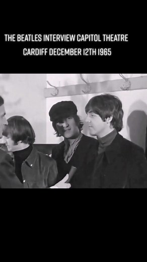 The Beatles Interview at Capitol Theatre, Cardiff 1965
