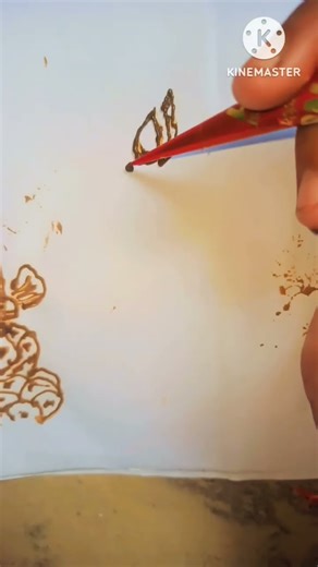 easy mehandi design by@mehandiartist