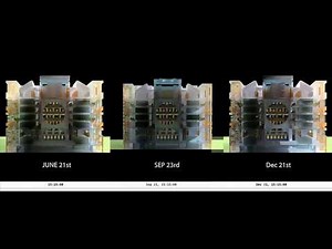 Phillips Exeter Library - CENTRAL VOID DAYLIGHTING ANALYSIS