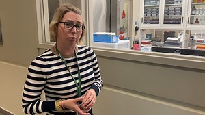 Inside a laboratory where the coronavirus is being studied