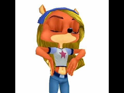 MMD Butt Dance Moving Hips Scene Crash of the Titans Coco Bandicoot