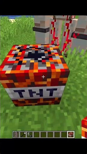 ☄️I BLEW UP METEOR TNT IN MINECRAFT! #shorts #explosion