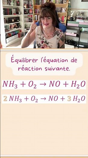 Équations de réaction #1 (Niveau 2nde) - Exercices
