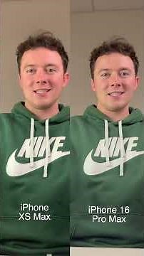 iPhone XS Max vs iPhone 16 Pro Max Camera Test 📸 Wait for the Results! #iPhoneCameraTest #Tech