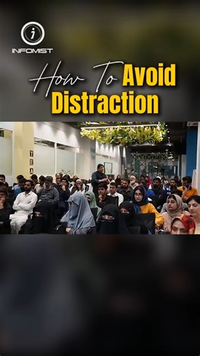 5.6K views · 81 reactions | How to avoid distractions? #LCT #LifeChangingTraining #Asani | Hisham Sarwar | Facebook
