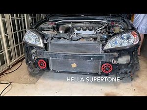 Hella supertone vs Bosch Europa horn (sound test)