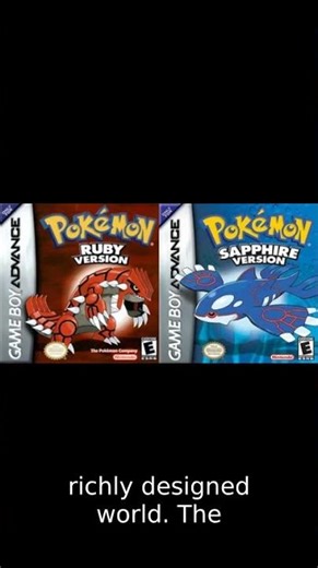 Pokémon Ruby and Sapphire: A Retro Adventure
