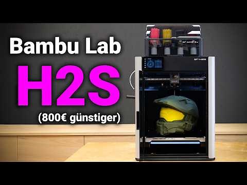 Bambu Lab H2S – der XL Drucker, auf den alle gewartet haben?
