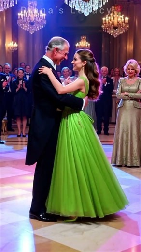 Camilla’s Jealous Look as King Charles Dances with Princess Charlotte 👑🔥#kingcharles #viralvideo