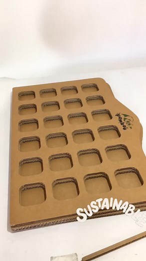 Cardboard display, #cardboard #displayshelf #retaildisplay #counterdisplay