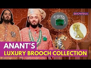 Anant Ambani's Extravagant Brooch Collection In Elephant, Lion, Panther & Tiger Designs | DECODED