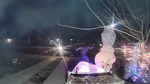 'The Grinch' tries to ruin Christmas, pops inflatable decorations in front of home