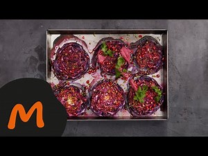Steaks de chou rouge au four – Recette Migusto
