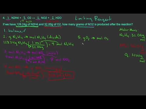Limiting Reagent Practice Problem