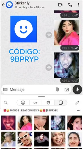 Sticker.ly Official | Descarga Sticker.ly #stickersparawhatsapp #stickerlyapp #stickerlyappcódigo #stickerlystickers #stickerly See translation | Instagram