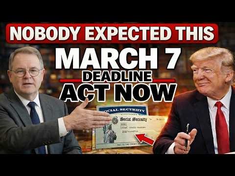 NEW Social Security RULE STARTS March 7! ARE YOU READY!?!