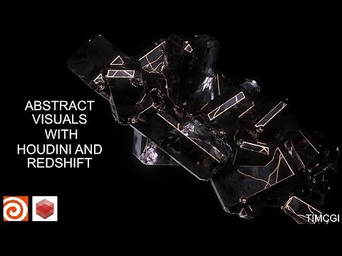 Abstract Visuals - Houdini and Redshift