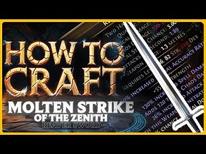 How to Craft - Molten Strike of the Zenith Sword