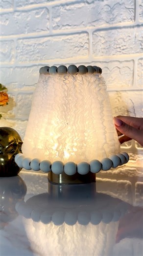 DIY Shower Cap Lampshade: A Creative Home Decor Project