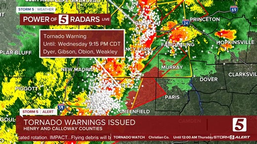 72K views · 392 reactions | Our meteorologist provide an update during our Storm 5 Alert this Wednesday evening. #wx #storm5alert #S5A | NewsChannel 5 Nashville | Facebook