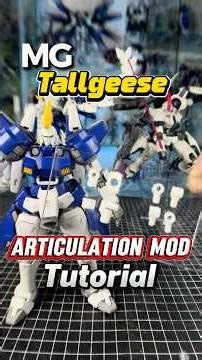MG Tallgeese Ascended: Epic Mobility Mod Guide #Gunplamod #Gunplaupgrade #mechamodel #3dprints