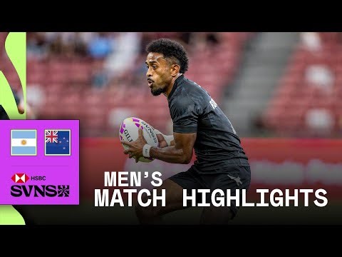 CLASH of the titans! 🤯 | Argentina v New Zealand | HSBC SVNS Singapore 2026 | Men's Highlights