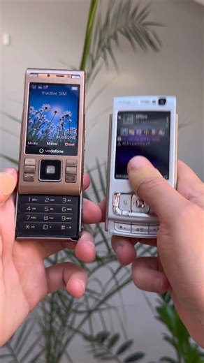 Retro phone on Instagram: "🔥 Engineering that looked like art — Nokia N95 and Sony Ericsson C905, #retrophone #2000s"