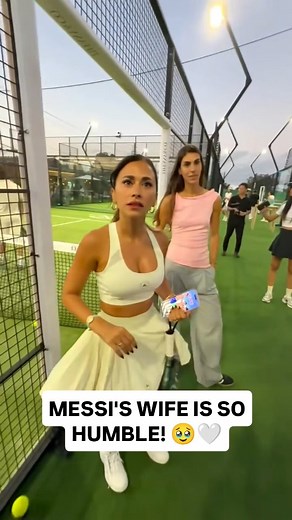 110K views · 16K reactions | “What do you do for a living?”… He didn’t realise he was speaking to the queen of football… Antonela Roccuzzo! ❤️ (@ziv.tamir) | AZR Organization | Facebook
